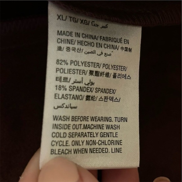 Style & Co Women's XL Maroon Wine Color Faux Suede Moto Jacket - Picture 6 of 7